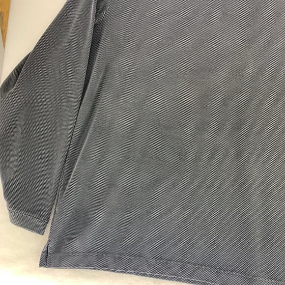 Tommy Bahama Long Sleeve Polo Charcoal Grey Size XL - Picture 9 of 13